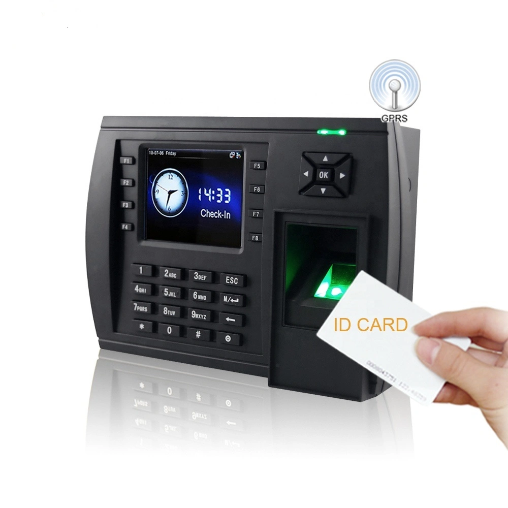 Free Software WiFi Biometric Fingerprint Time Attendance System with CE