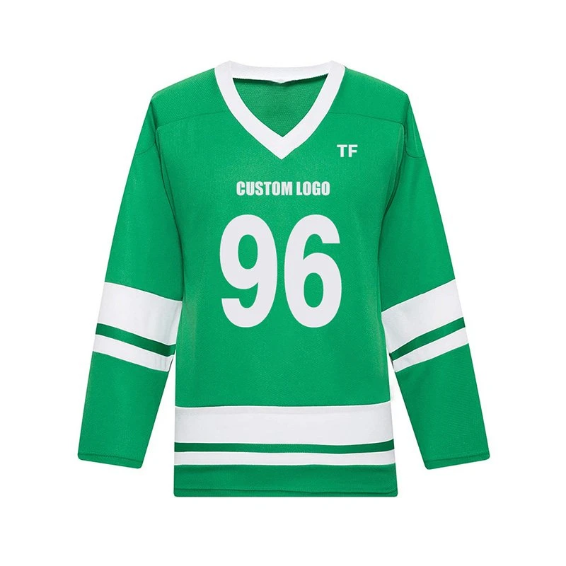 Maillot de hockey sur glace personnalisé pour hommes ou enfants, uniforme de softball.