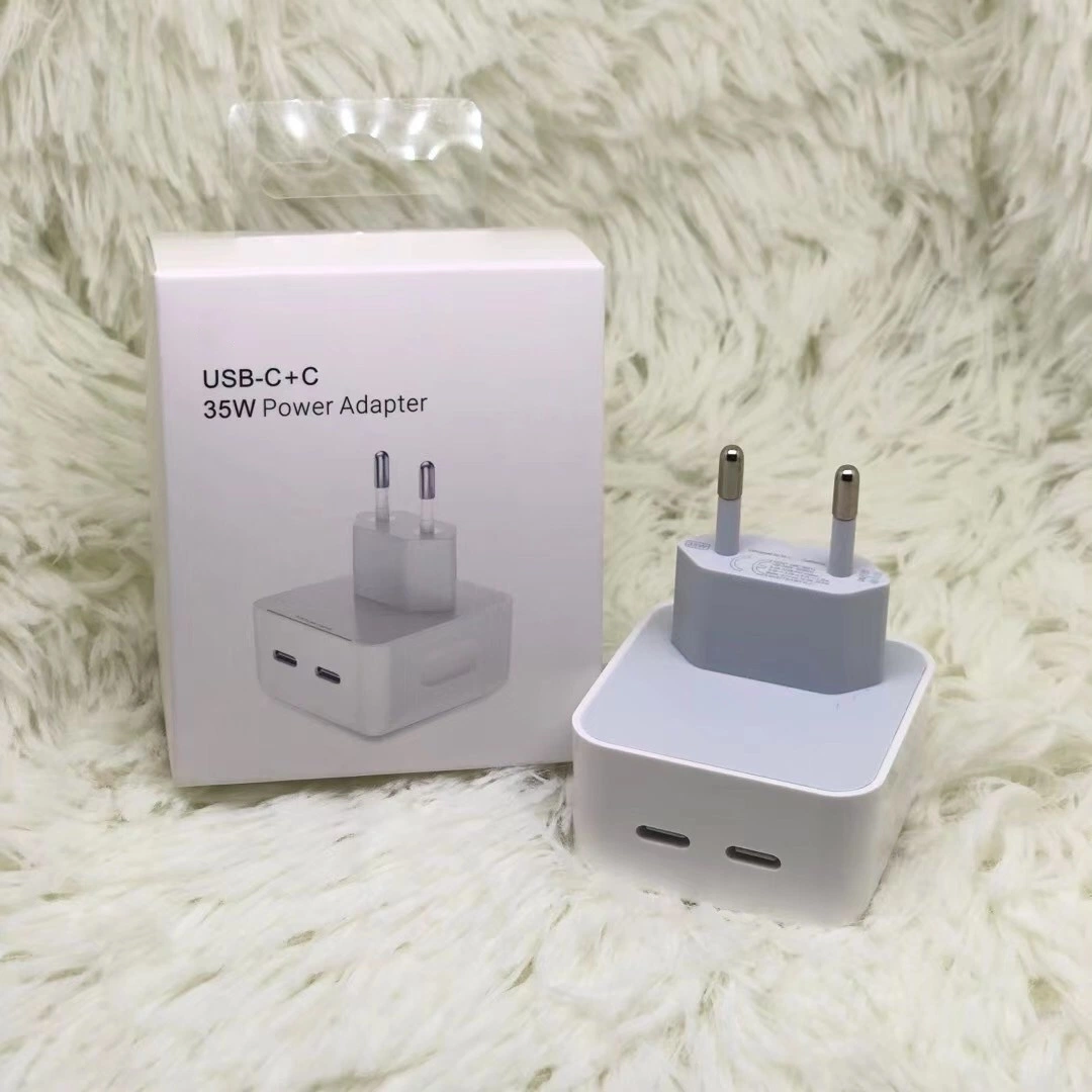 A2571 EU 35W Dual USB-C Port Compact Power Adapter