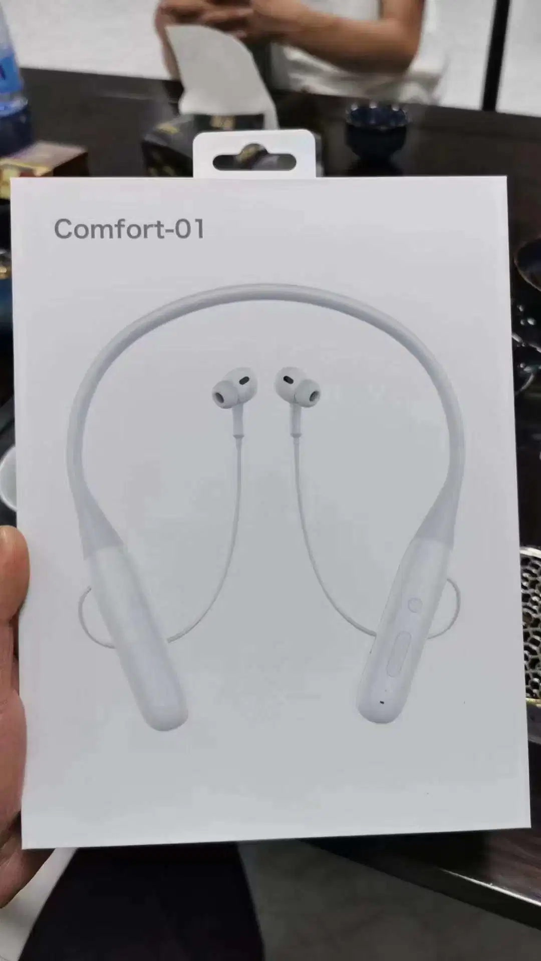 Fashion Flexible Comfort-01 White Bluetooth Wireless Headphone