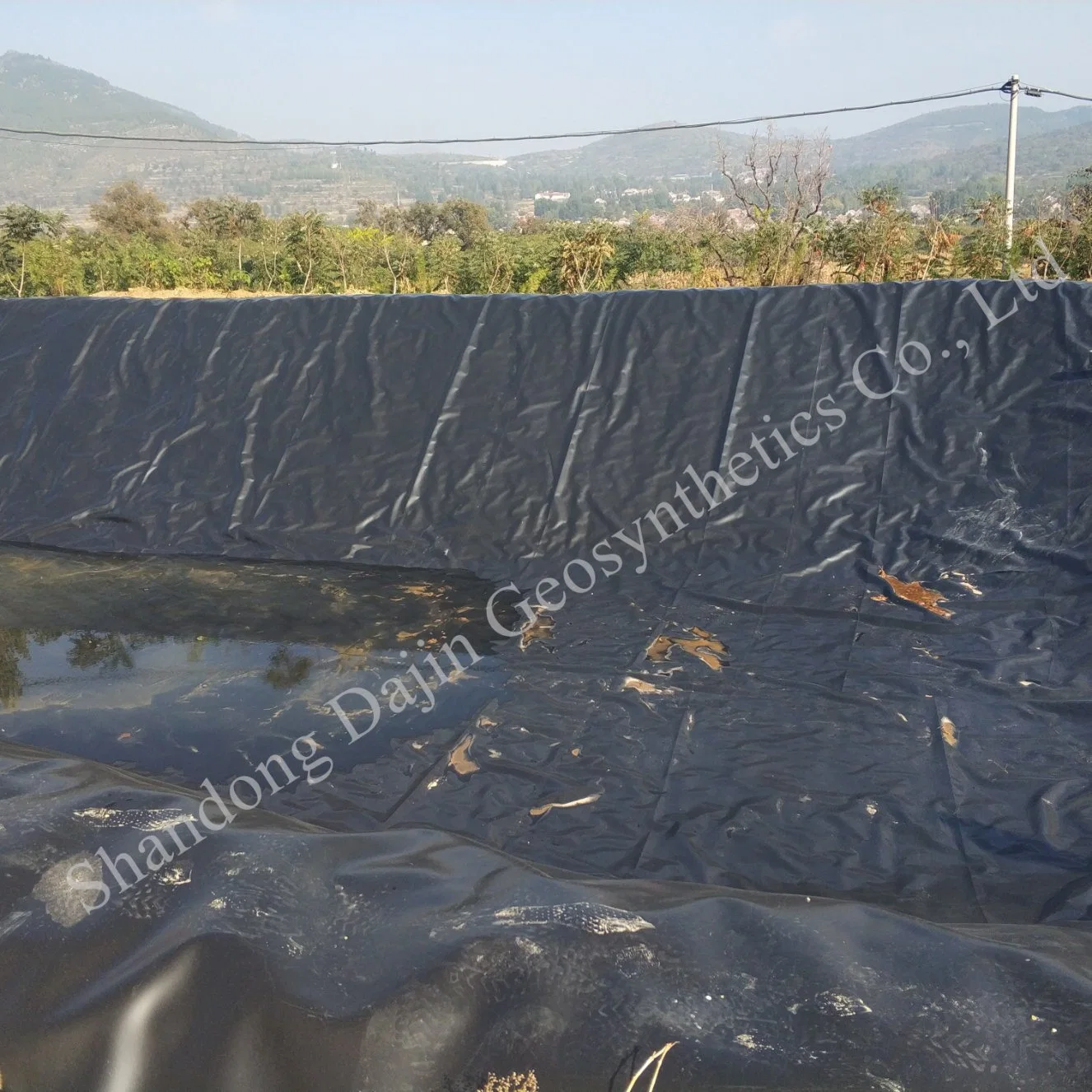 1.5mm 60mil Competitive Cost HDPE Liner Geomembrane Lining for Water Tank