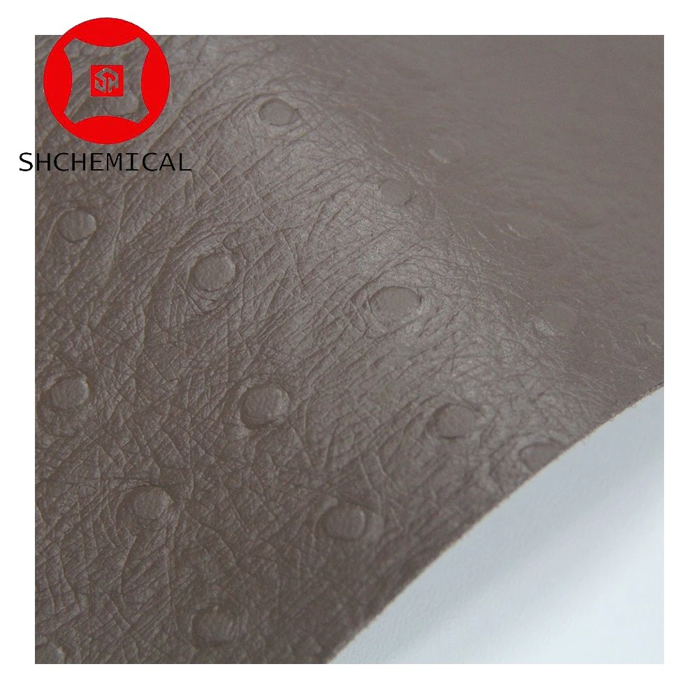 Special Design Brown Color Embossed Leather Artificial Microfiber Leather