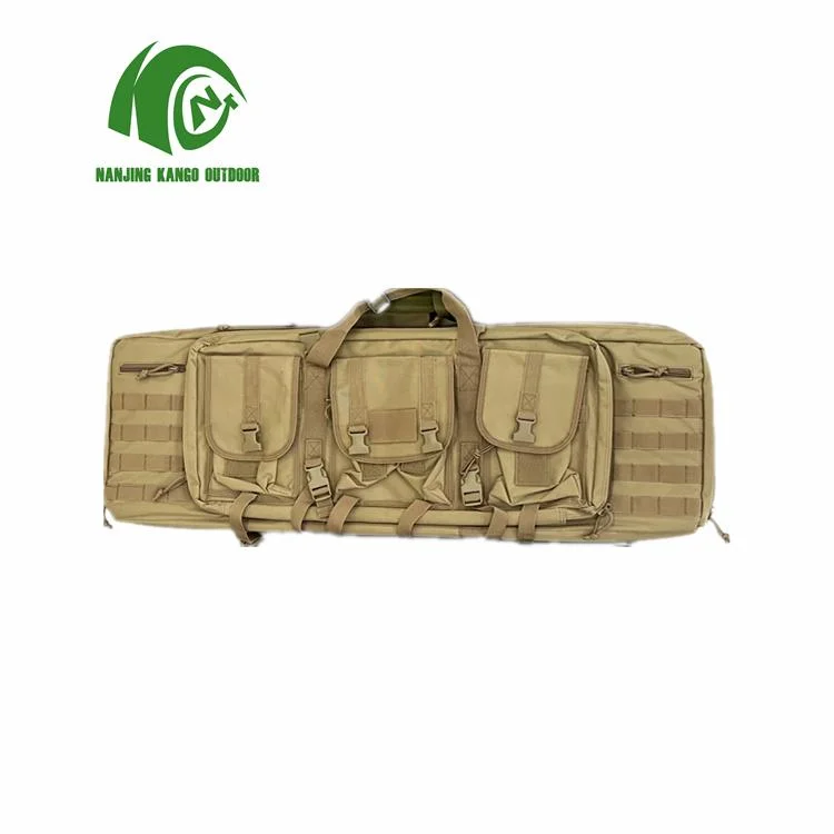 Kango Oxford resistente al agua el doble de casos de la pistola militar Bolsa con sistema Molle para la caza y tiro