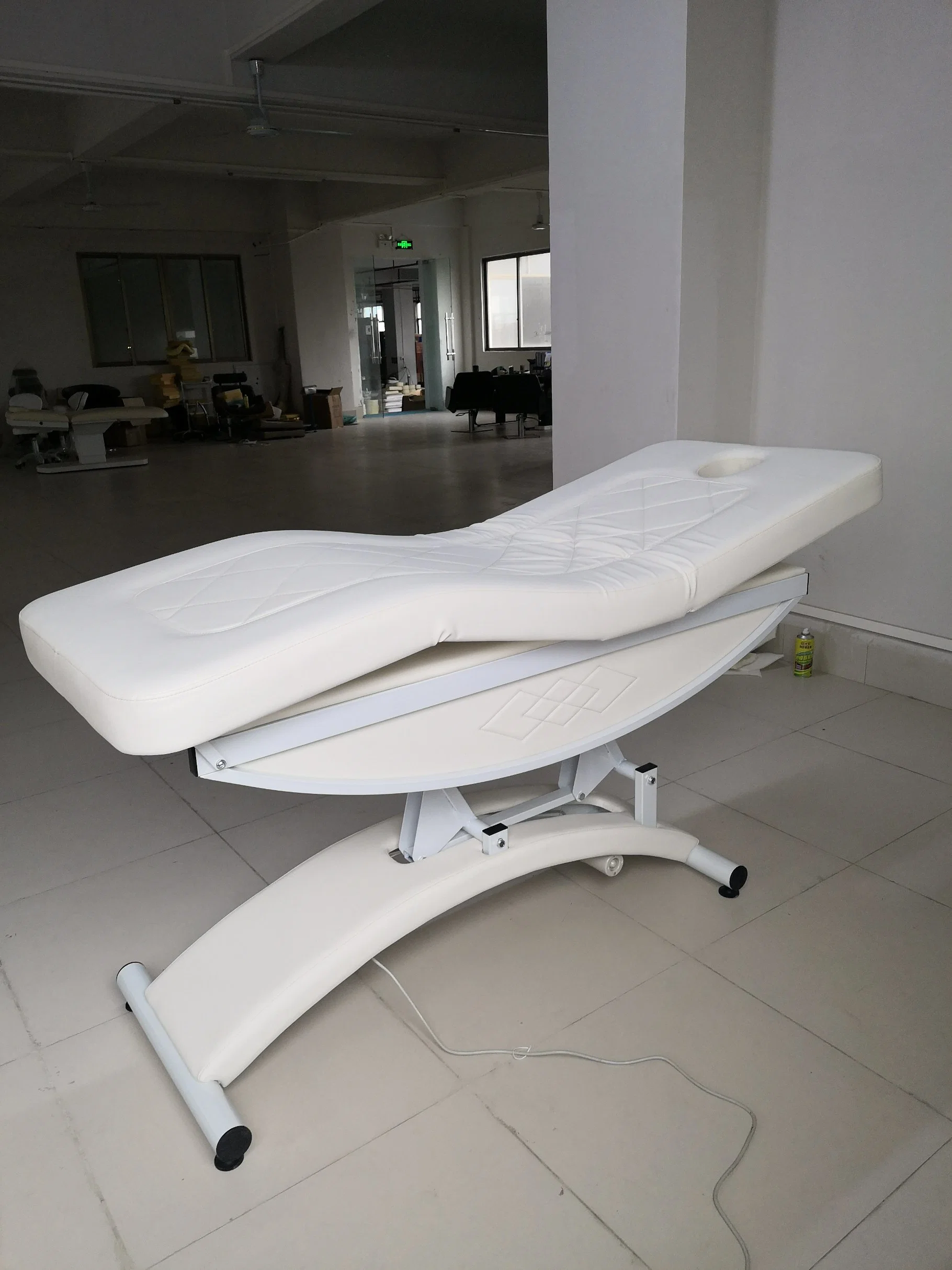 Hochey Camilla de masaje spa Facial eléctrica CAMA CAMA Esthentic Tratamiento cuero sintético de la belleza de la Salud Médico sillón cama