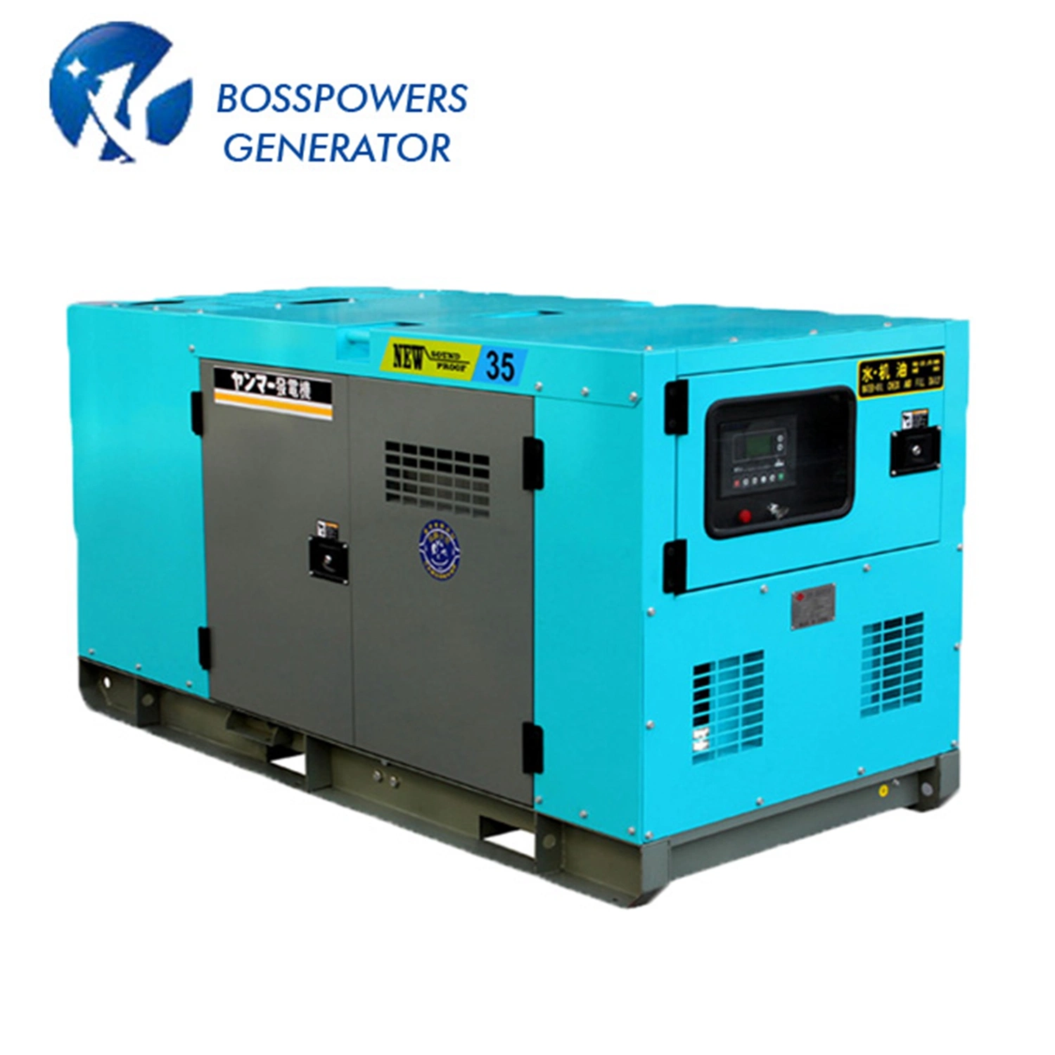 Yanmar Soundproof Electrical Diesel Power Generators 10.8kw Single Phase