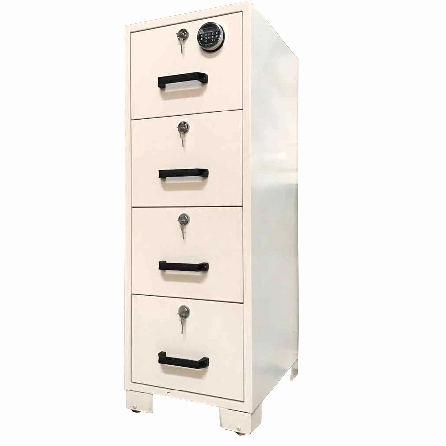 Yosec Key Lock Firep-Resistant Filing Cabinets with 4 Drawers