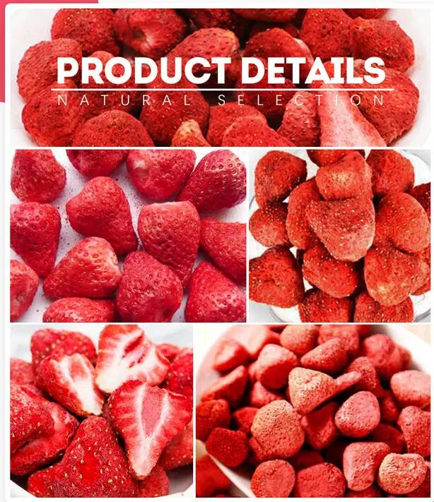 Precio Mayorista/Proveedor Liofilizado frutilla/fresa fruto de la fábrica OEM