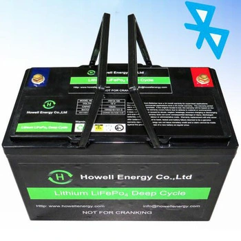Deep Cycle LiFePO4 Batterie Lithium-Ionen 12V 100Ah Bluetooth Smart Batterie