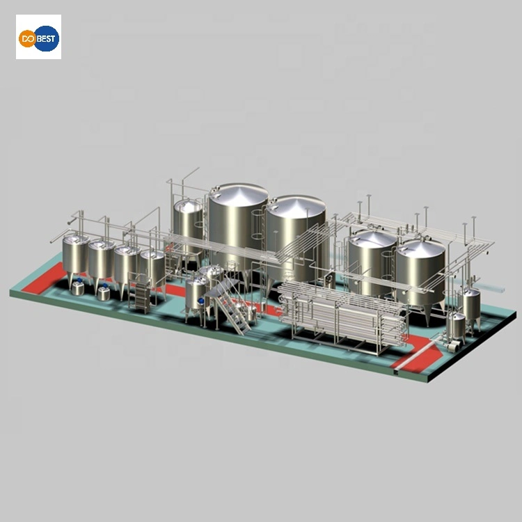 Factory High Quality Evaporated Dairy Production Line Milk Plant Processing Yogurt Making Machine Manufacture