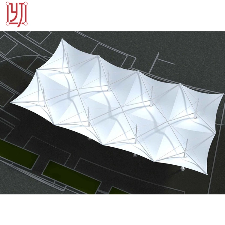 Membrane Tension Shade Structure Tent for Tennis Sport Court