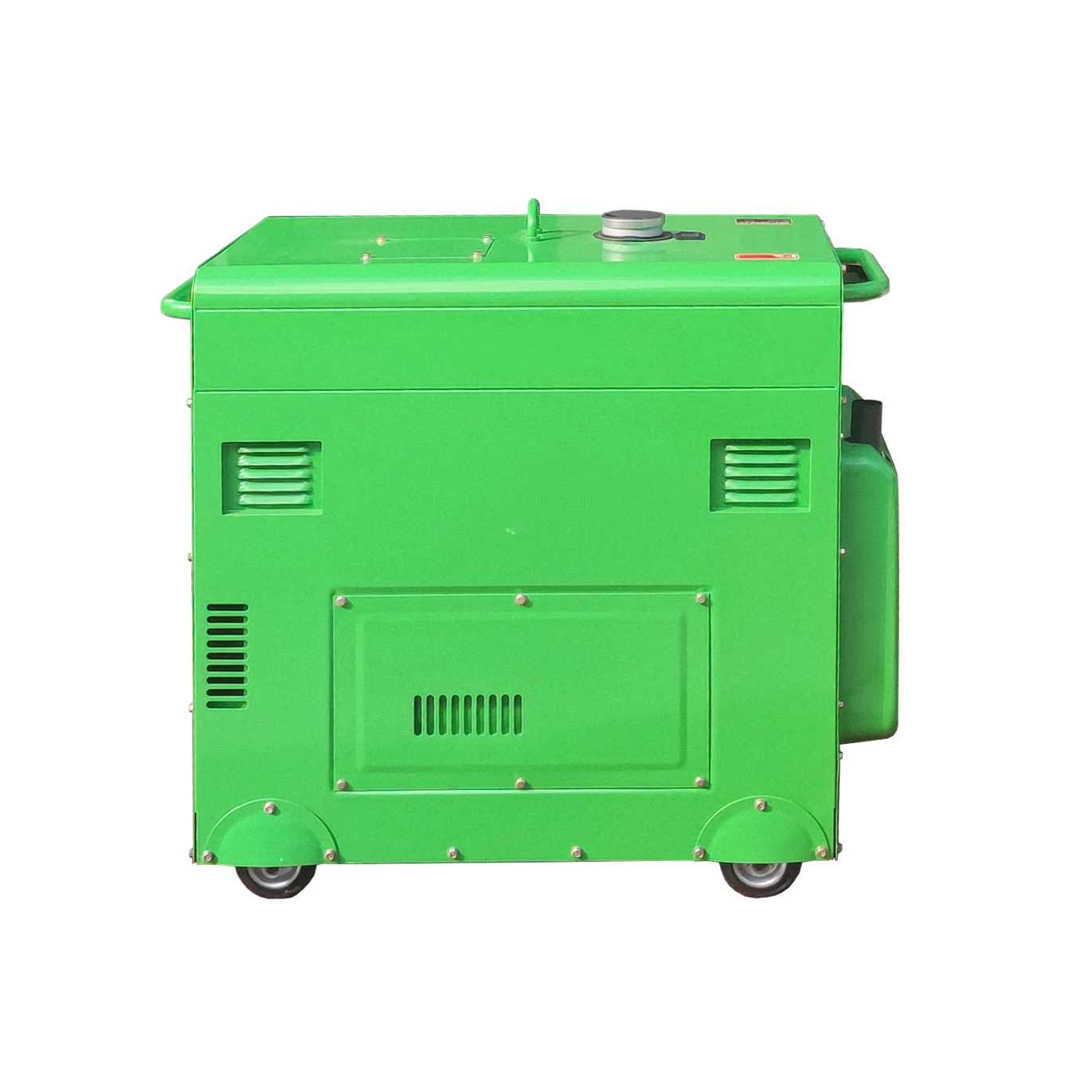 Factory Supply 5.5kw/5.5kVA/6kw/6kVA Raise G-Power Single Phase Electric Start Silent Type Portable Diesel Generator