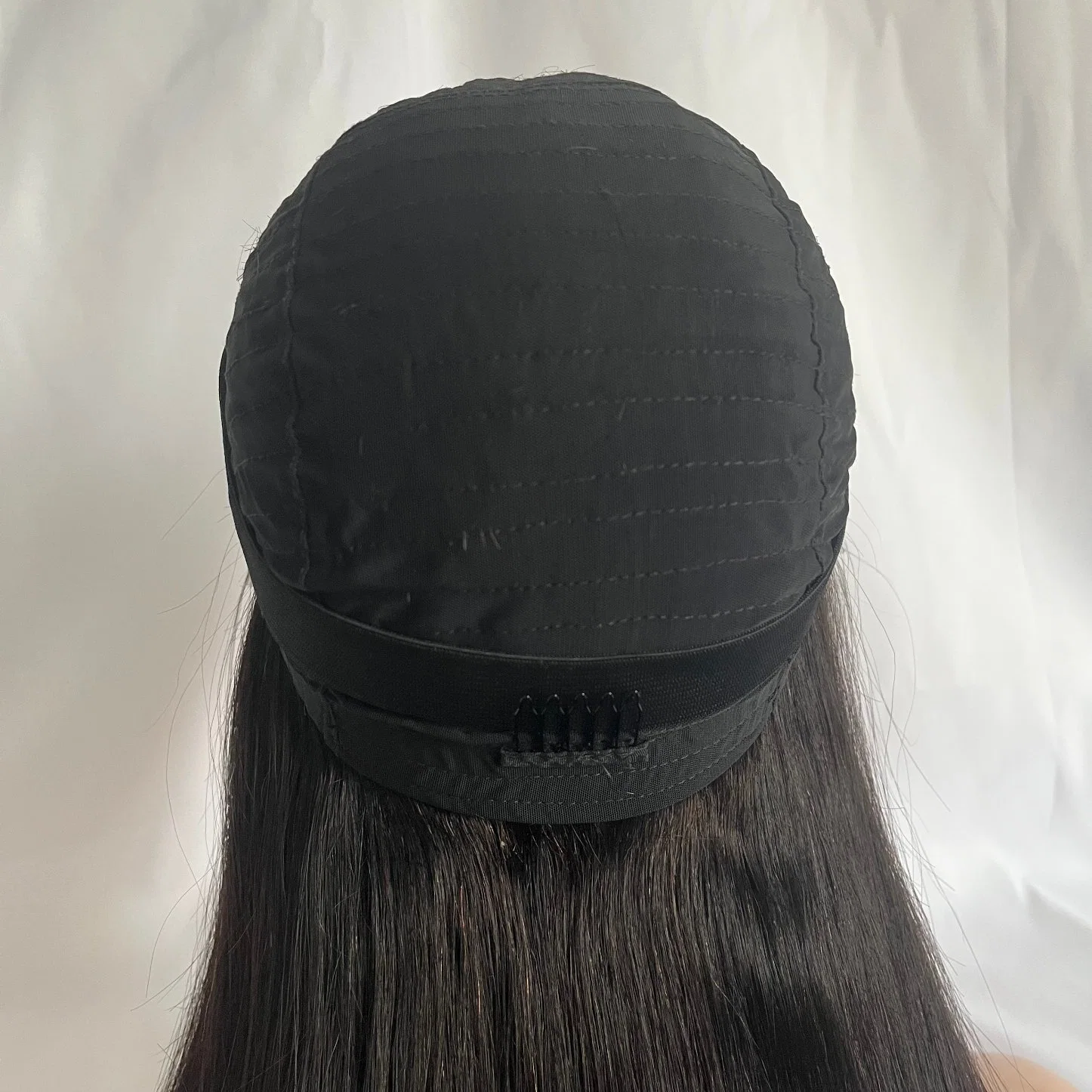 100% No Glue 3D elastische Dome Cap Wear&amp;Go kleblose Perücke Mit HD Lace Frontalverschluss 5X5 4X4 13X4 Schweizer Film Spitze