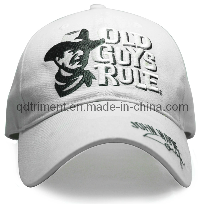 Brushed Cotton Twill Sandwich Embroidery Sport Baseball Cap (TRB040)