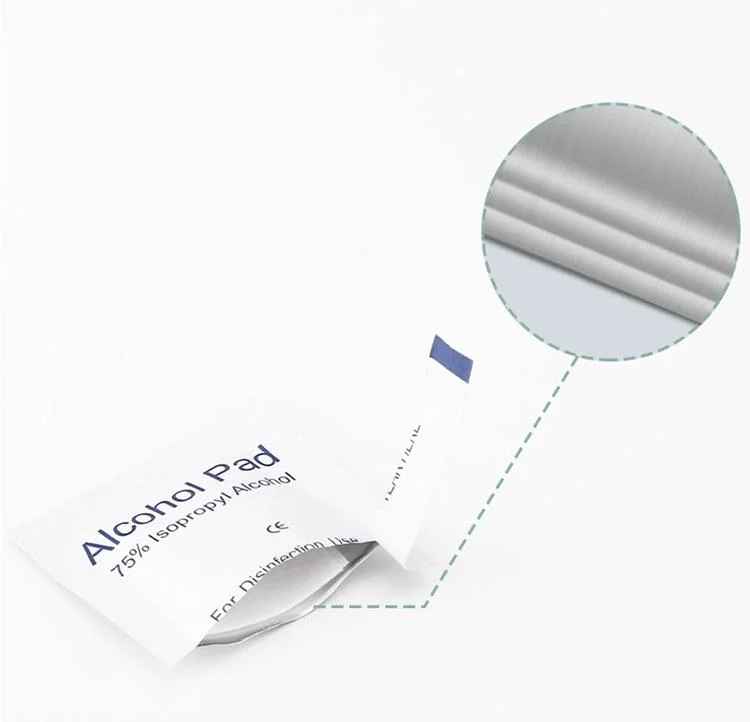 SJ CE/ISO Approved Disposable Non-Woven Sterile Alcohol Wipe Alcohol Pads