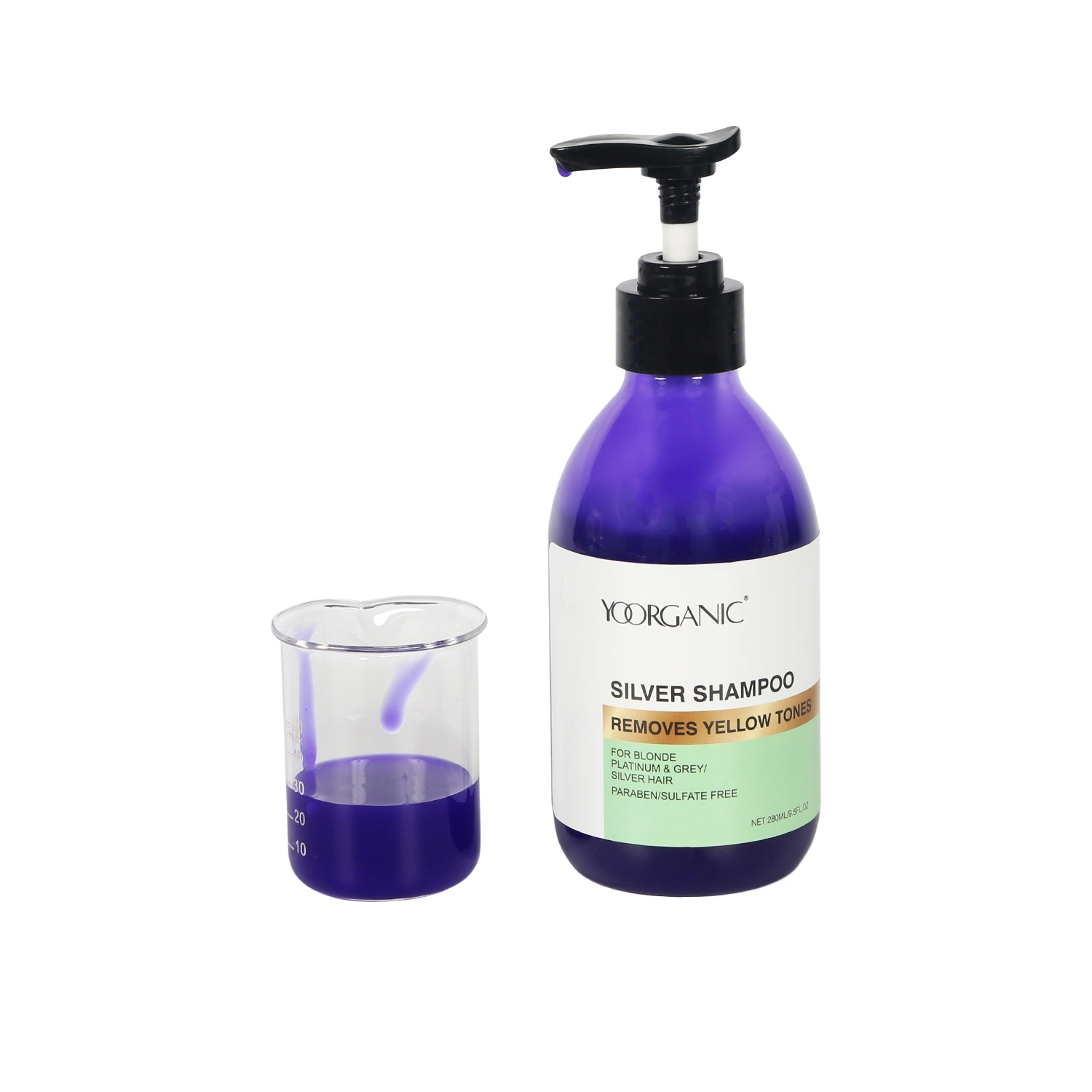 Factory Wholesale Silver Hair Shampoo Salon Special Purple Shampoo