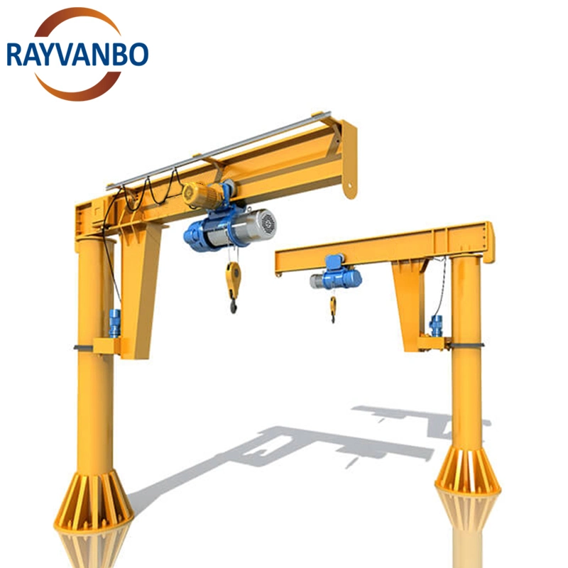 0.25 to 10 T Jib Crane Light Type Workshop Construction Used 2000kg / 3000kg / 500kg Slewing Arm Crane