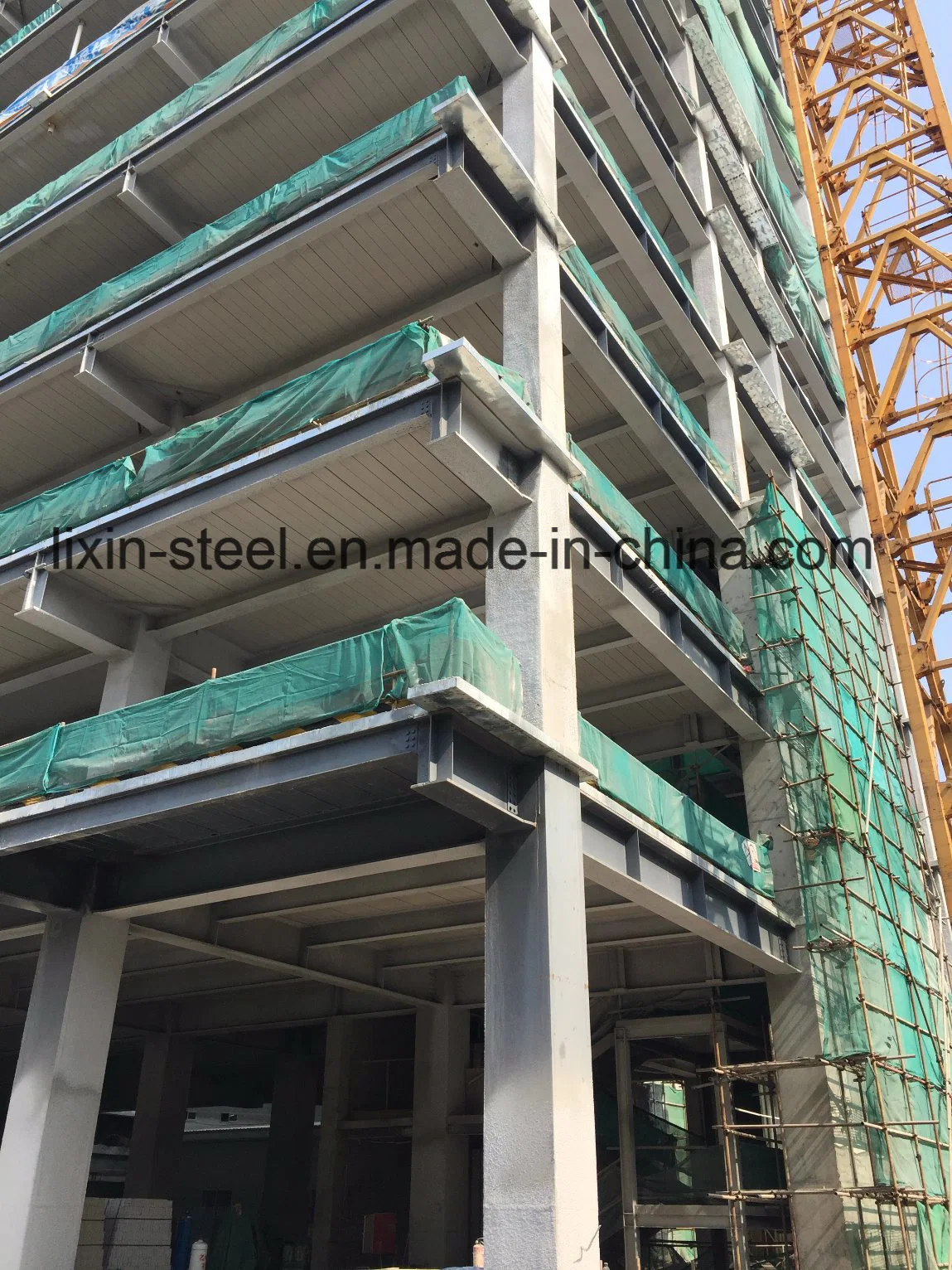 Fast Erection Prefabricated Steel Structure Frame Building Hotel