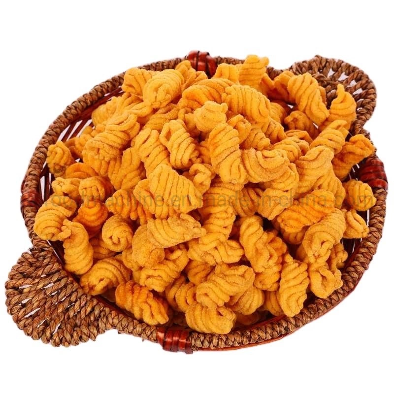 Bugles Corn Chips Making Machine Frying Chips Bugle Snacks Processing Factory Seller