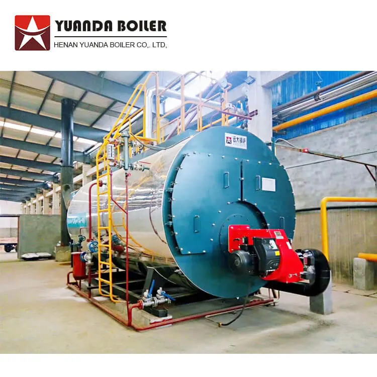 Wns Series 1-20 Tons (0.7-14MW) Gas Condensing Steam Boiler