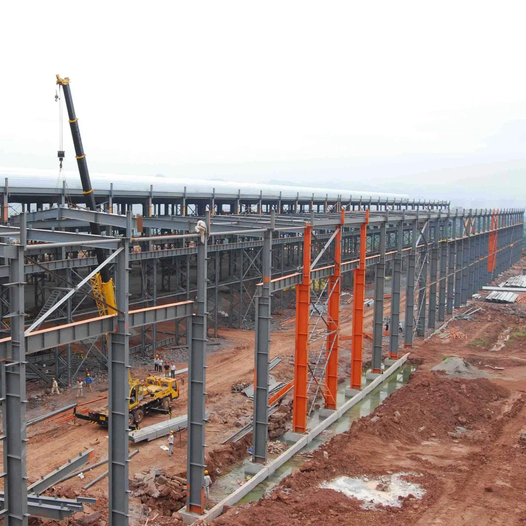 Prefabricated Light Steel Structure Warehouse Construction