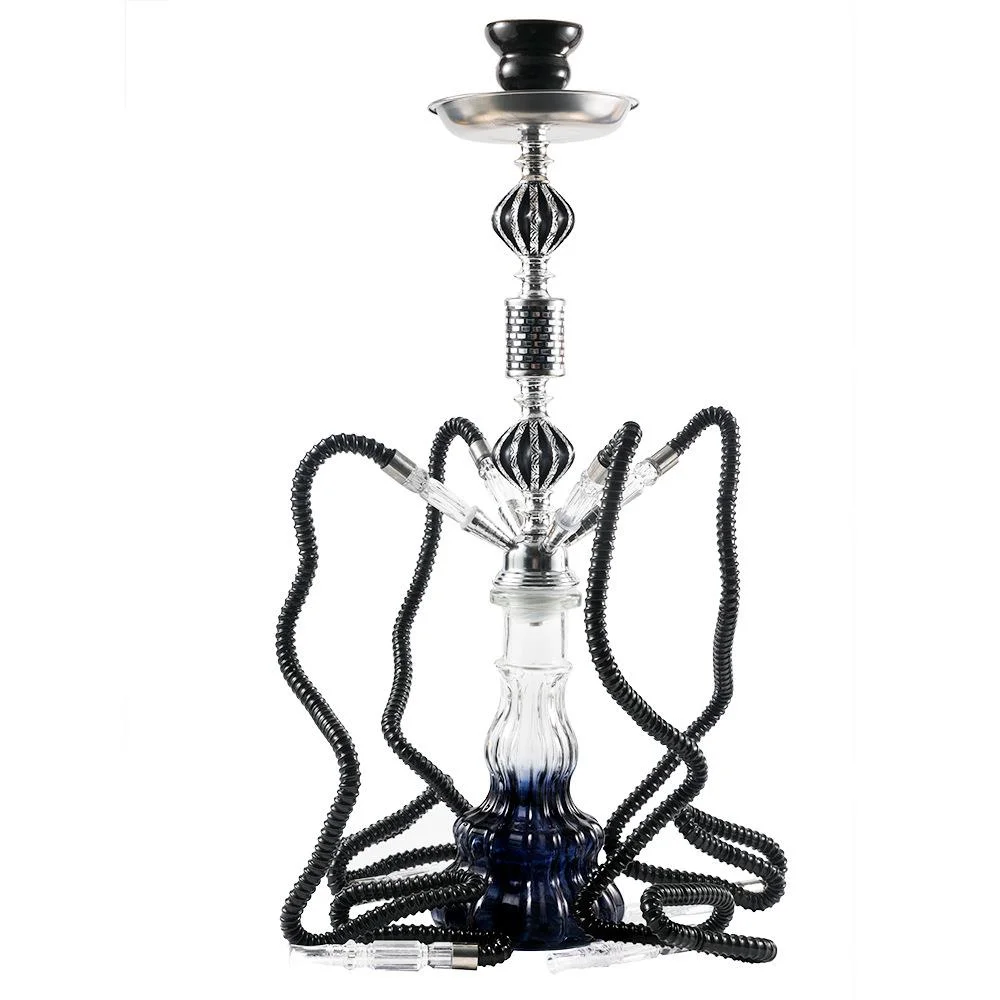 Wholesale/Supplier Hot Sale Blue Arabian Plastic Hookah Products Acrylic Shisha Sets Bar KTV Accessories