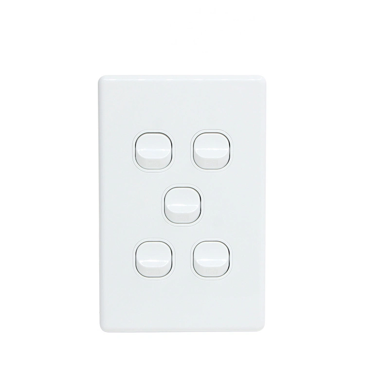 Australian Standard Electrical Wall Switch and Socket with SAA Certification