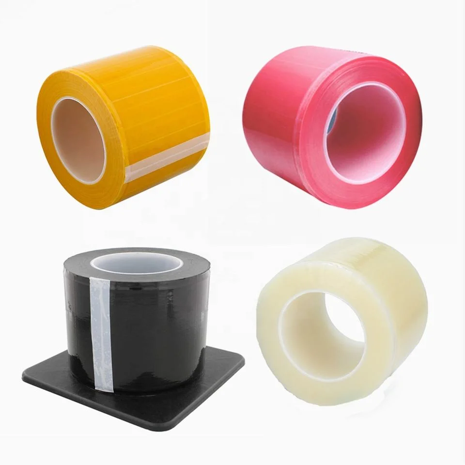 SJ Wholesale/Supplier Universal 4x6 inch PE Adhesive Disposable Plastic Perforated Skin Tattoo Dental Tape Rolls Barrier Film