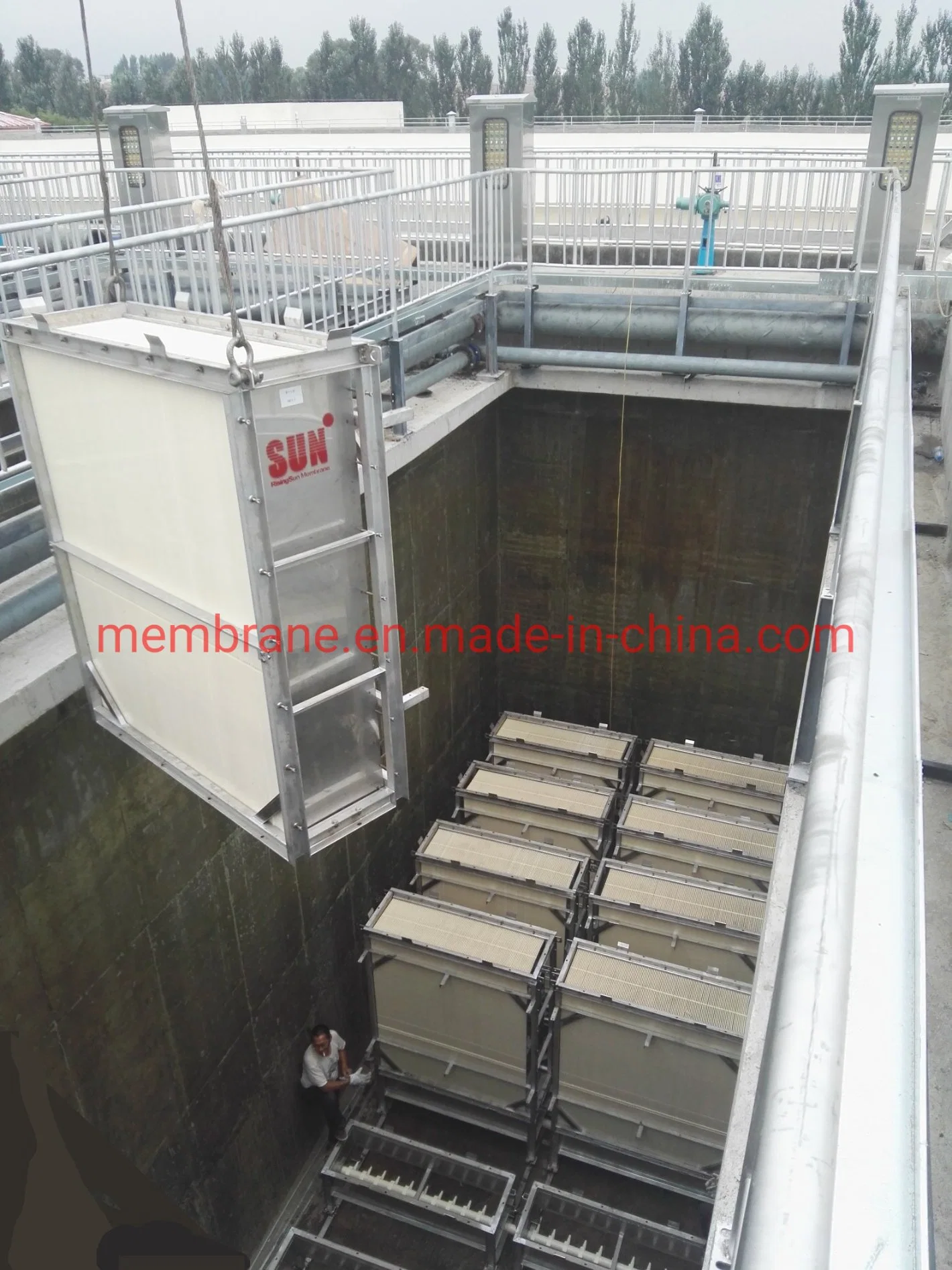 Manufacturer Mbr Membrane Bioreactor Sewage for Landfill Leachate