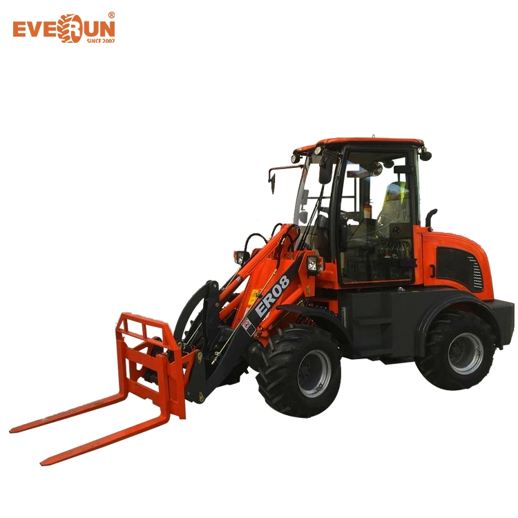 Everun Farm Machinery 0.8ton Wheel Loader Price