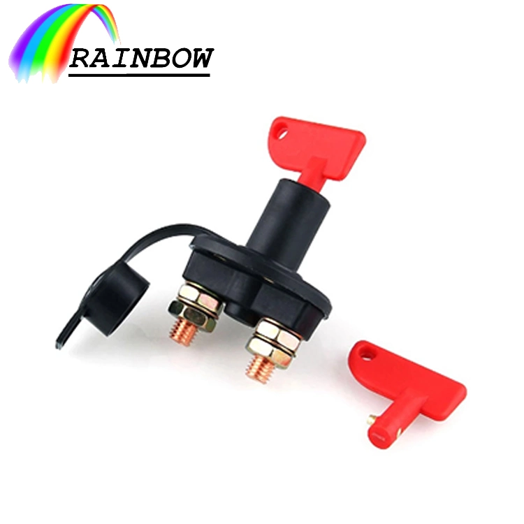 Manufacture Price Electronic Electrical Parts M8/M10 12V/24V 100A Auto Car Battery Kill Automatic Transfer/Disconnect/Isolator Switch for Vehicle Truck Boat