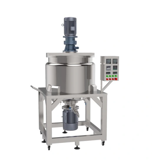 High quality/High cost performance  Makeup Vacuum Emulsifying Electrical Heating Type Make Machine