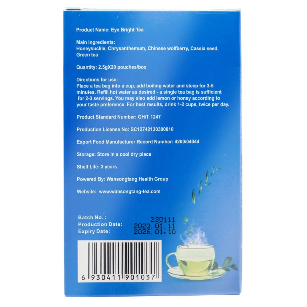 OEM Eye Bright Tea Improving Poor Night Vision Improve Dry Eye Syndronme Tea