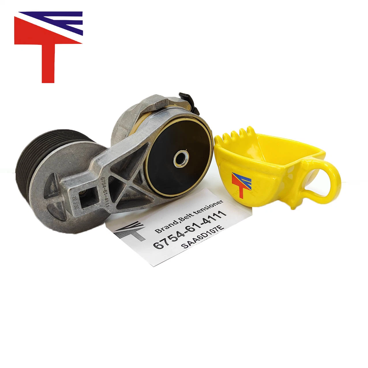 Diesel Engine Belt Tensioner Accessories Parts Number 6754-61-4111 for Engine PC200-8 SAA6d107e