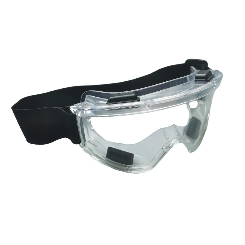 Protect Eye Anti-Dust Anti-Splash Adjustable Temples Safety Goggles