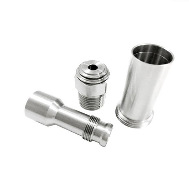 High Precision Stainless Steel Double-Screw Bolt CNC Machining with Sandblasting