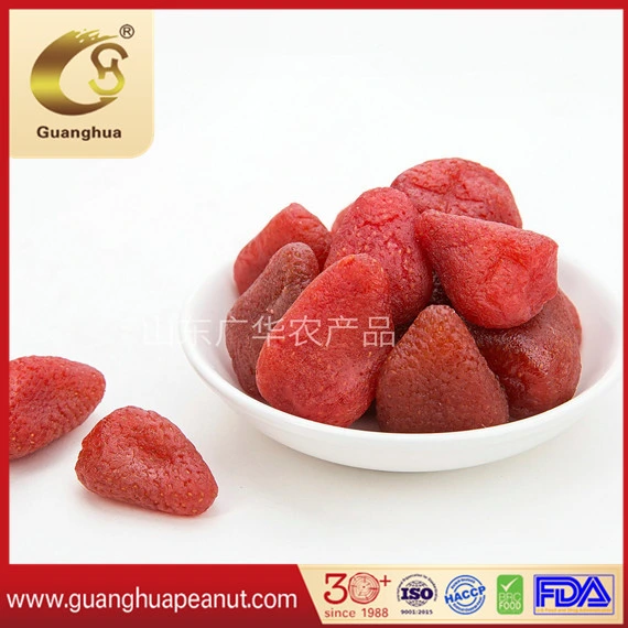 High Sugar Dried Strawberry with Kosher Certificate