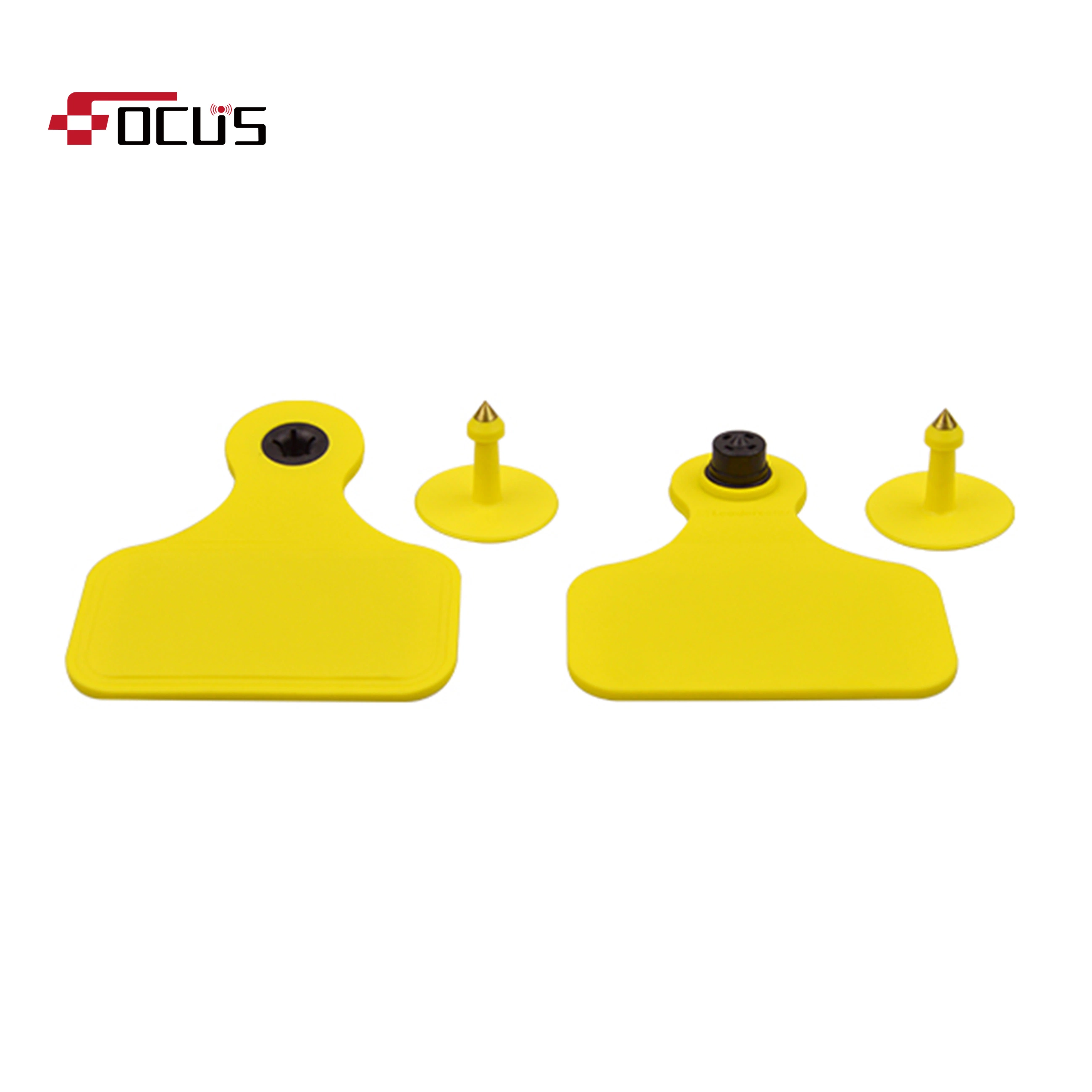 Customized UHF Long Range RFID Animal Eartag for Sheep Cattle Pig Management