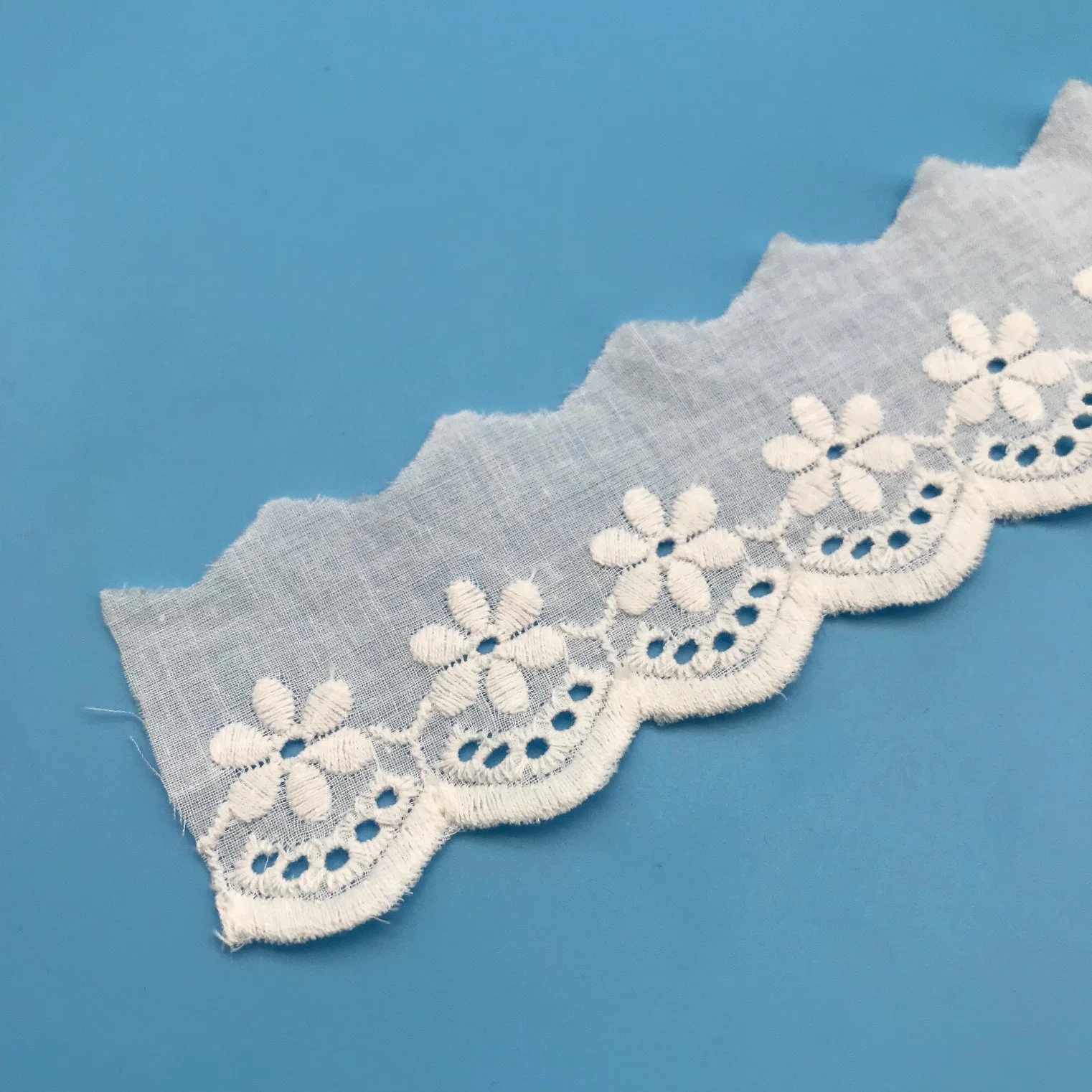 Factory Free Sample Cotton Textile Apparel Fashion Accessories Garment Dubai Lace Fabric