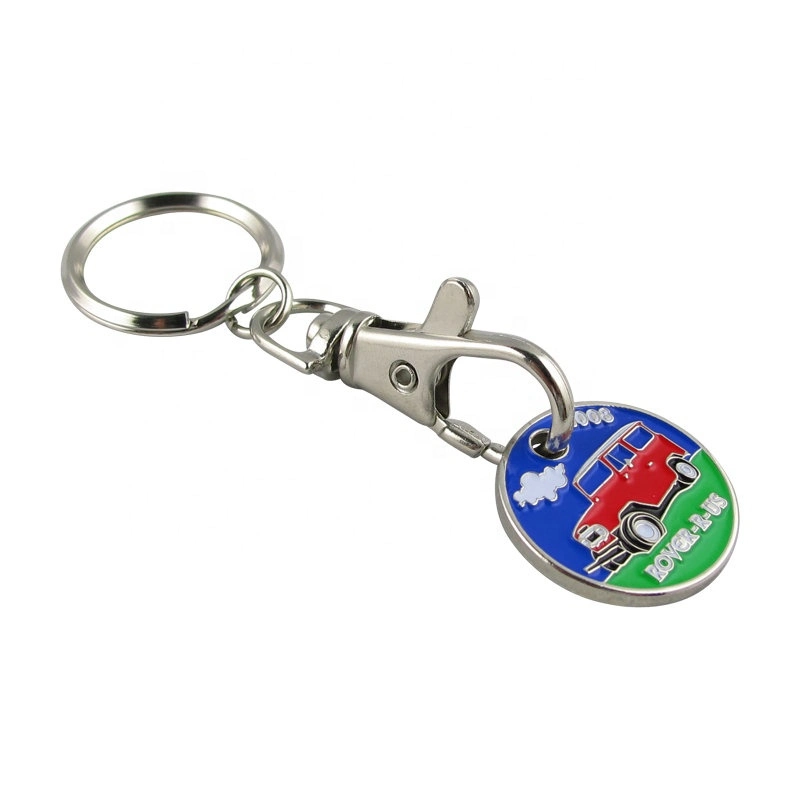 Wholesale/Supplier Promotion Iterms Caddy Canadian Trove Review Car Auto Custom Iron Metal UK Shopping Trolley Cart Token Coin Keychain