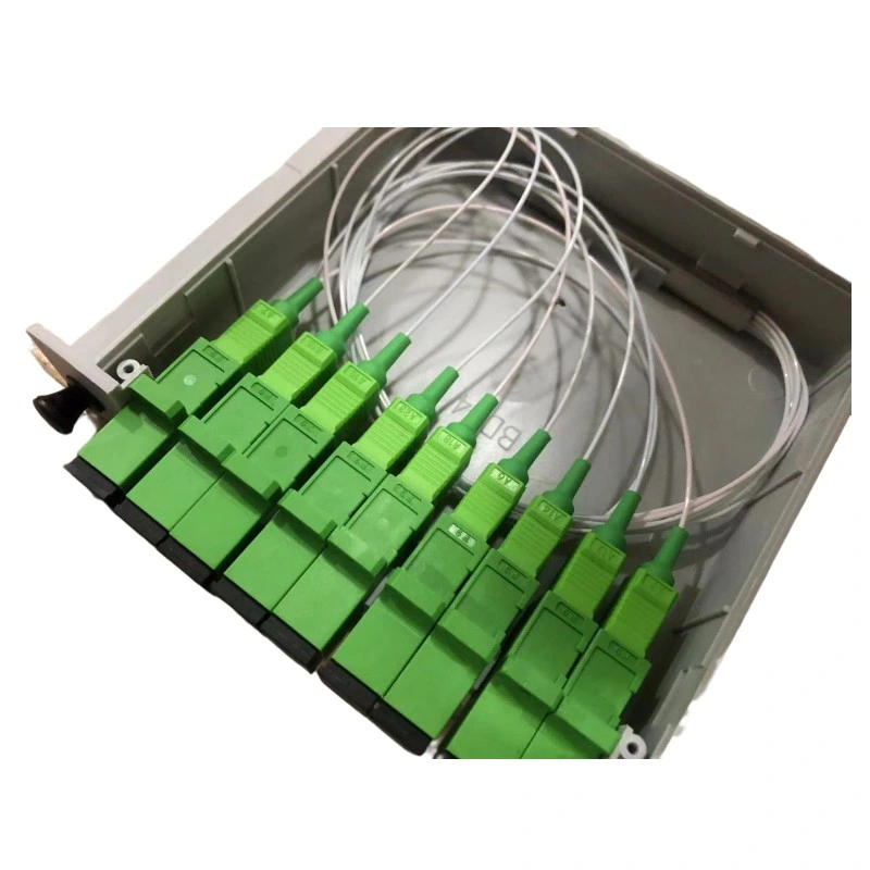 FTTH Mini Stahlrohr/Plug/Modul/LGX/ABS Faseroptik-Koppler Typ Kassette FBT SPS-Splitter