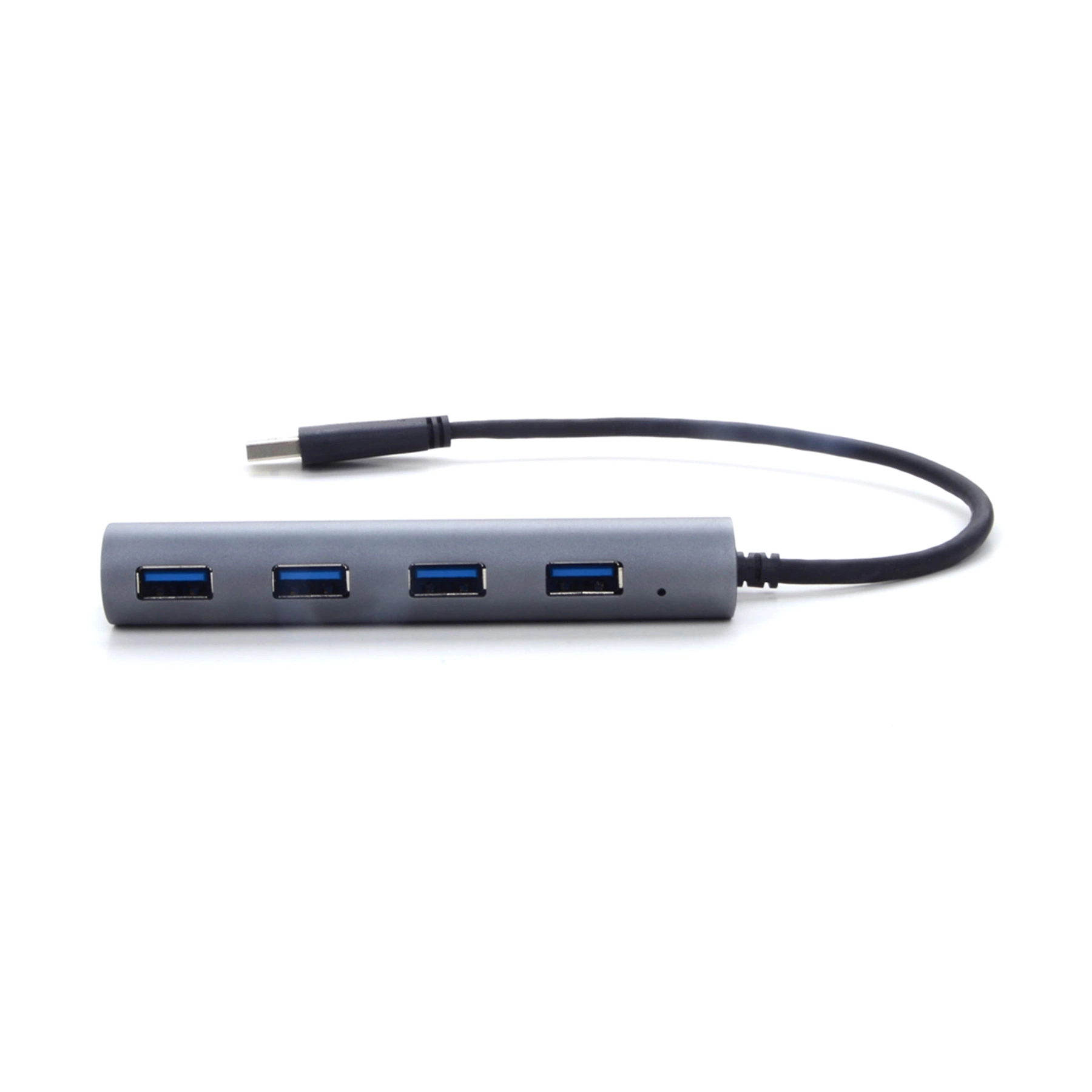 Uh3048 4 puertos Superspeed USB 3.0 HUB de aluminio