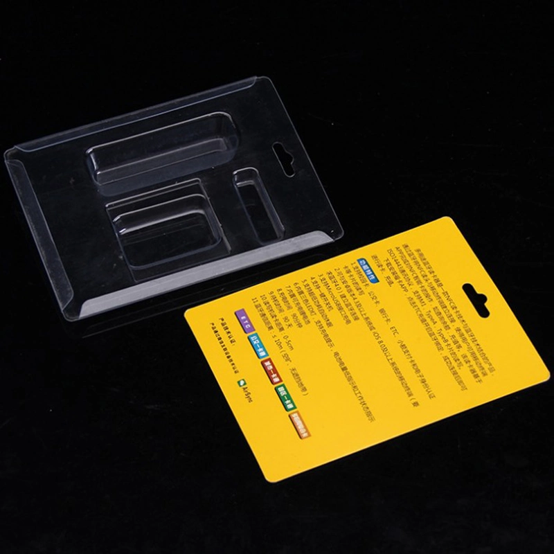 High quality/High cost performance  Custom Slide Blister Packaging with Paper Card for Electronic