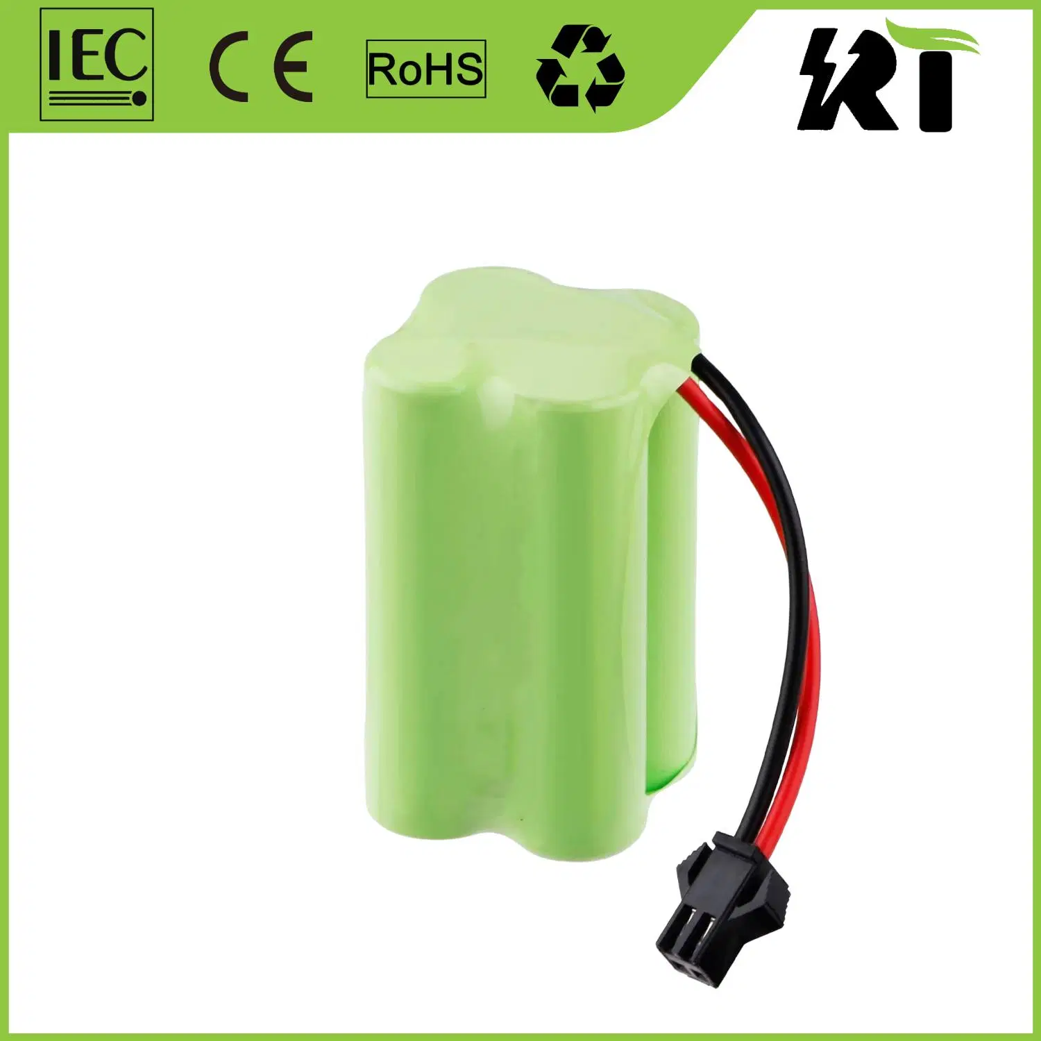 4.8V NiMH Rechargeable Battery AA2000mAh Battery Pack