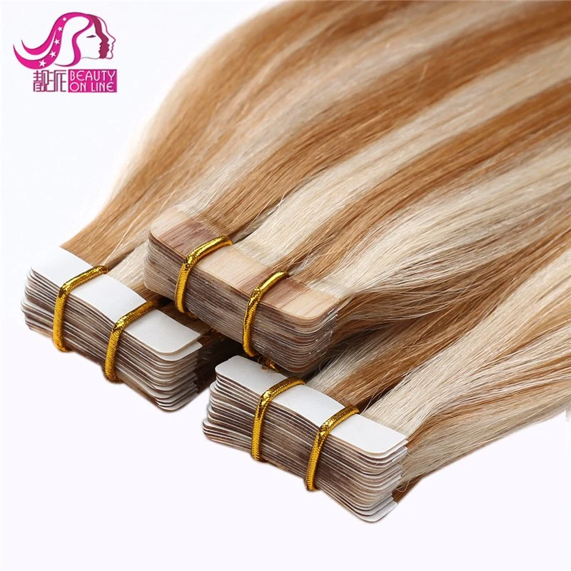 USA el cabello humano Mayorista/Proveedor productos Cinta de doble cara Remy Hair Extension Envío rápido Extensiones de Cabello