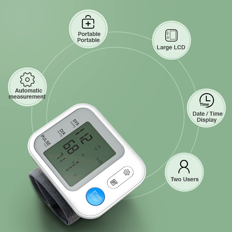 Mn-Bp004 Home Use Auto Power off Portable Digital Patient Monitor