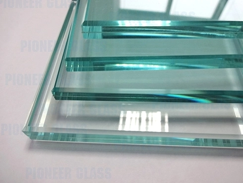 6.38mm 8.38mm Design Custom Sgp PVB Clear Flat or Curved Toughened Tempered Laminated Glass for Shower Room Railing Fence Glass Panels