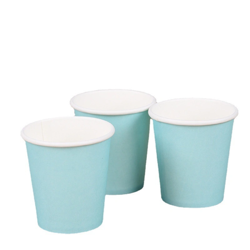 Whole Sale 7.5oz Disposable White Paper Hot/Cold Beverage Drinking Cups for Espresso Cups