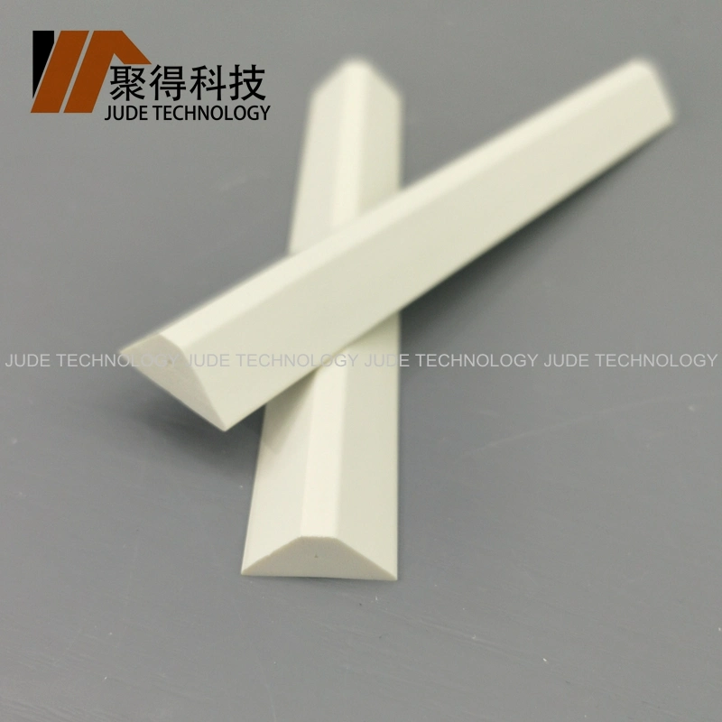 White Colour Yellow Customized PVC Plastic Chamfer Foam Fillet