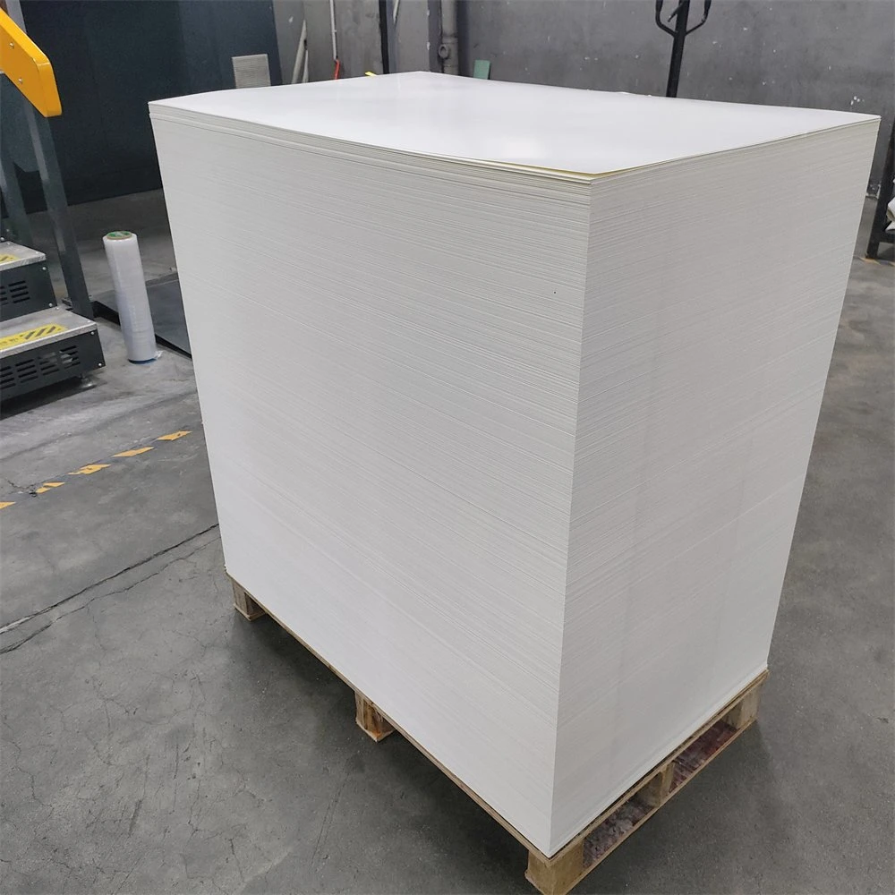 White Cardboard Paper 250GSM Fbb C1s Ivory Board Flat Cardboard