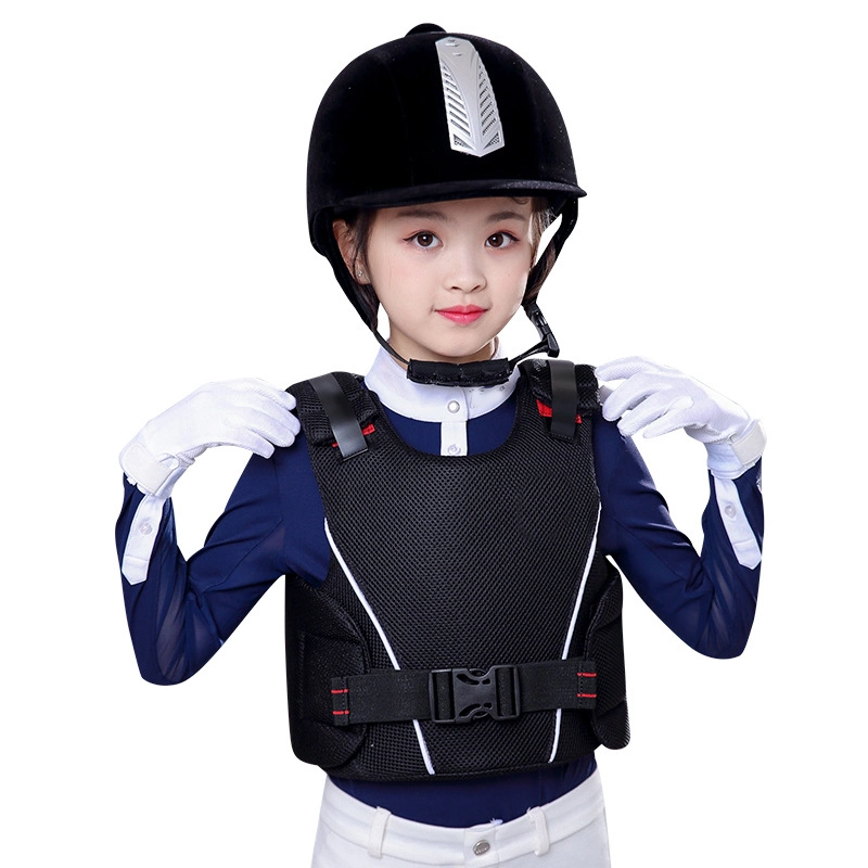 Children Equestrian Anti-Collision Armor Professional Equestrian Equipment Shock Absorption, Thick Wear